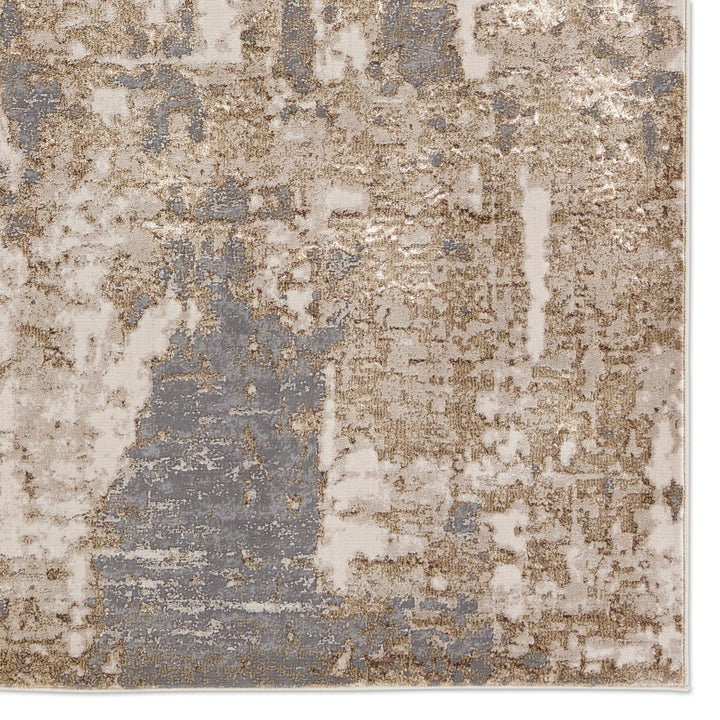 Jaipur Living Raistlin Abstract Gold/ Gray Area Rug (5'X7'6")