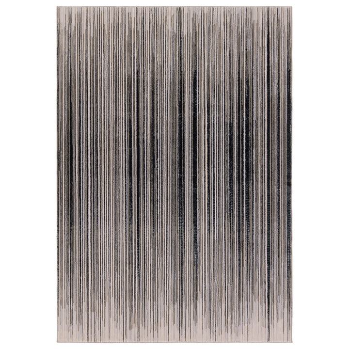 Jaipur Living Adilah Striped Gray/Cream Area Rug (7'10"X10'6")