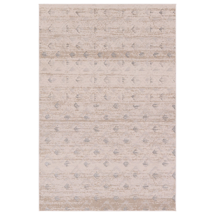 Jaipur Living Carine Geometric Tan/Bronze Runner Rug (3'3"X12')