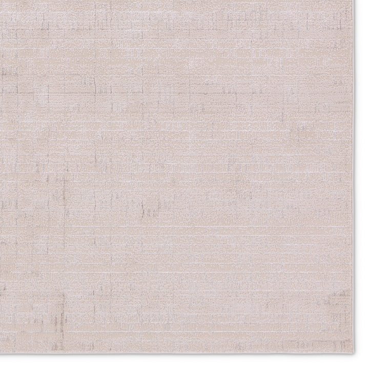 Jaipur Living Taleen Striped Cream/Silver Area Rug (7'10"X10'6")