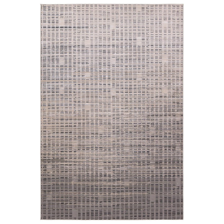 Jaipur Living Siran Striped Gray/Cream Area Rug (6'7"X9'6")