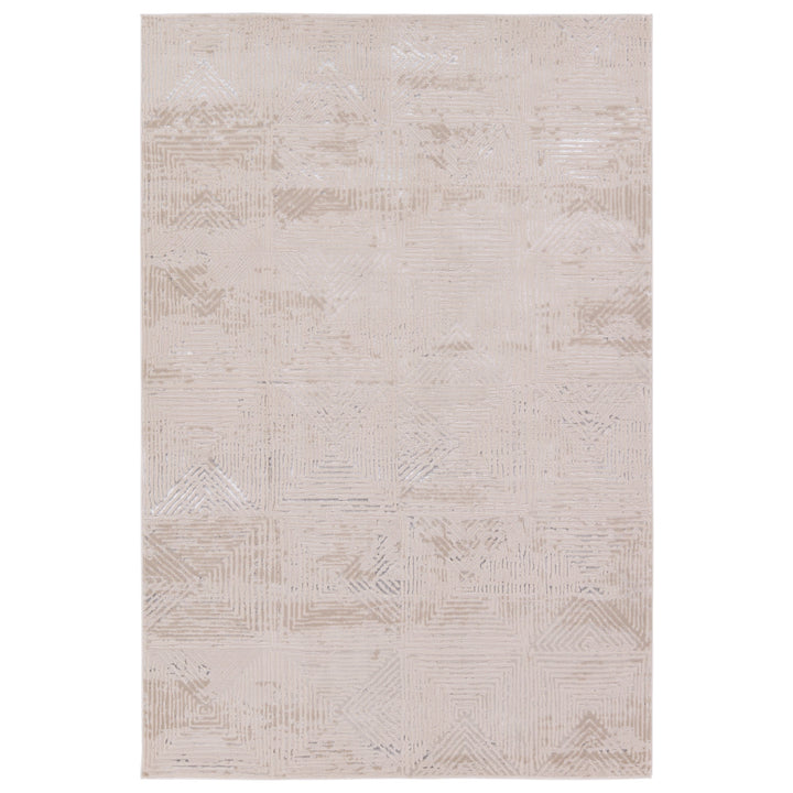 Jaipur Living Rehan Geometric Light Gray/Silver Area Rug (7'10"X10'6")