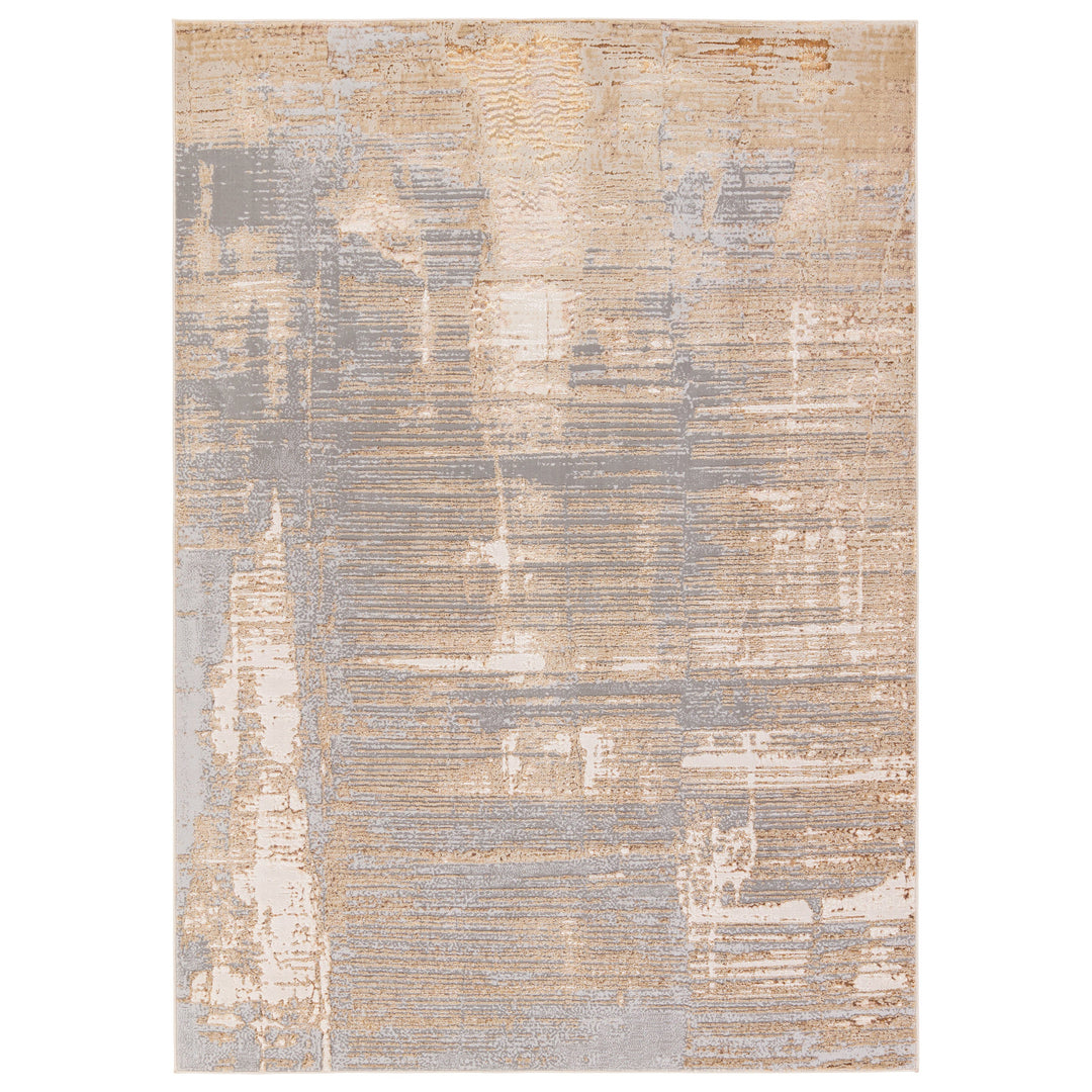 Jaipur Living Flight Abstract Gray/Brown Area Rug (6'7"X9'6")