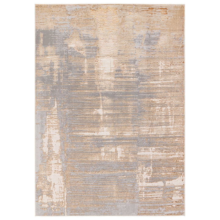 Jaipur Living Flight Abstract Gray/Brown Area Rug (6'7"X9'6")