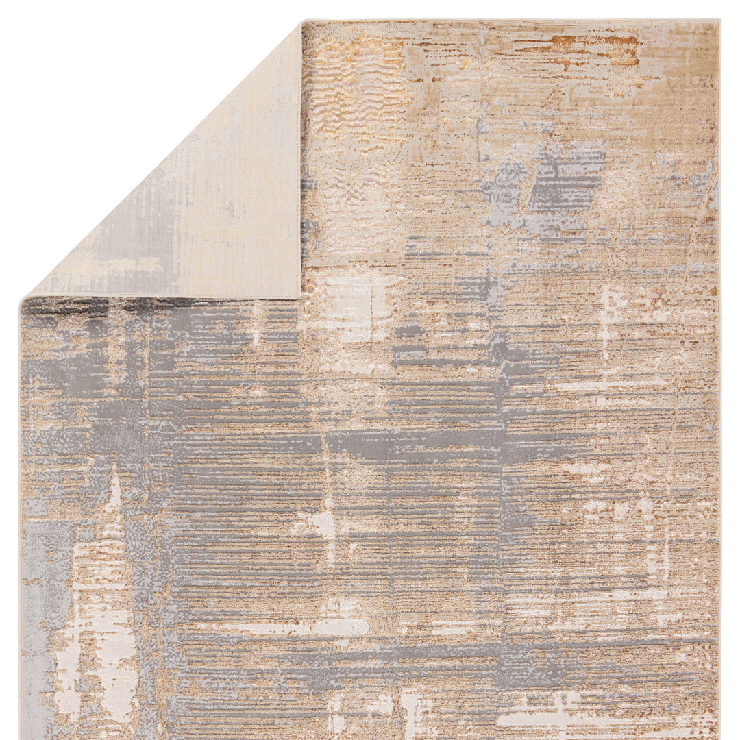 Jaipur Living Flight Abstract Gray/Brown Area Rug (6'7"X9'6")