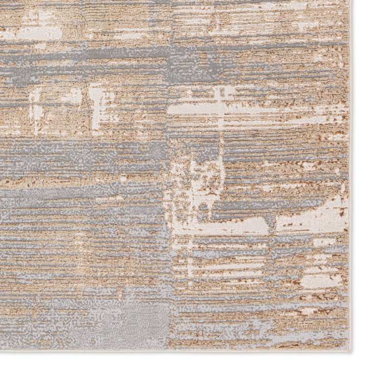 Jaipur Living Flight Abstract Gray/Brown Area Rug (6'7"X9'6")