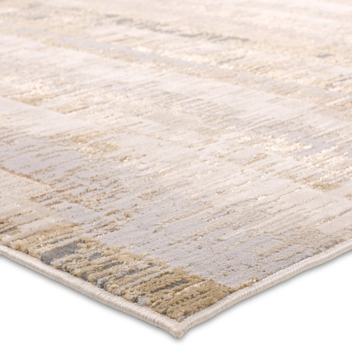 Jaipur Living Elysia Striped Taupe/Cream Area Rug (5'X7'6")