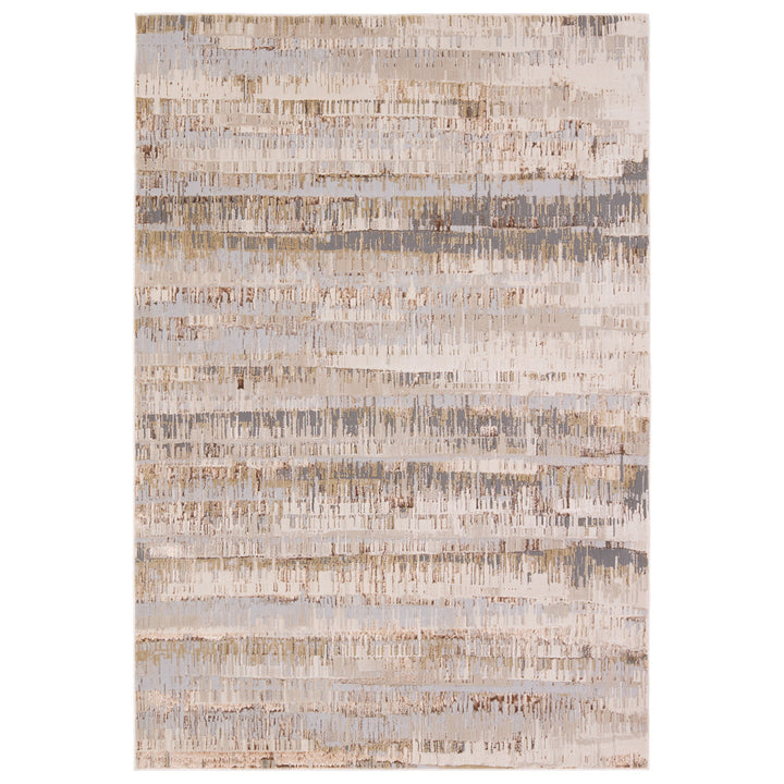 Jaipur Living Elysia Striped Taupe/Cream Runner Rug (2'2"X8' RNR)