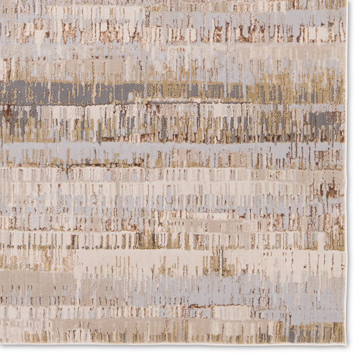 Jaipur Living Elysia Striped Taupe/Cream Area Rug (5'X7'6")