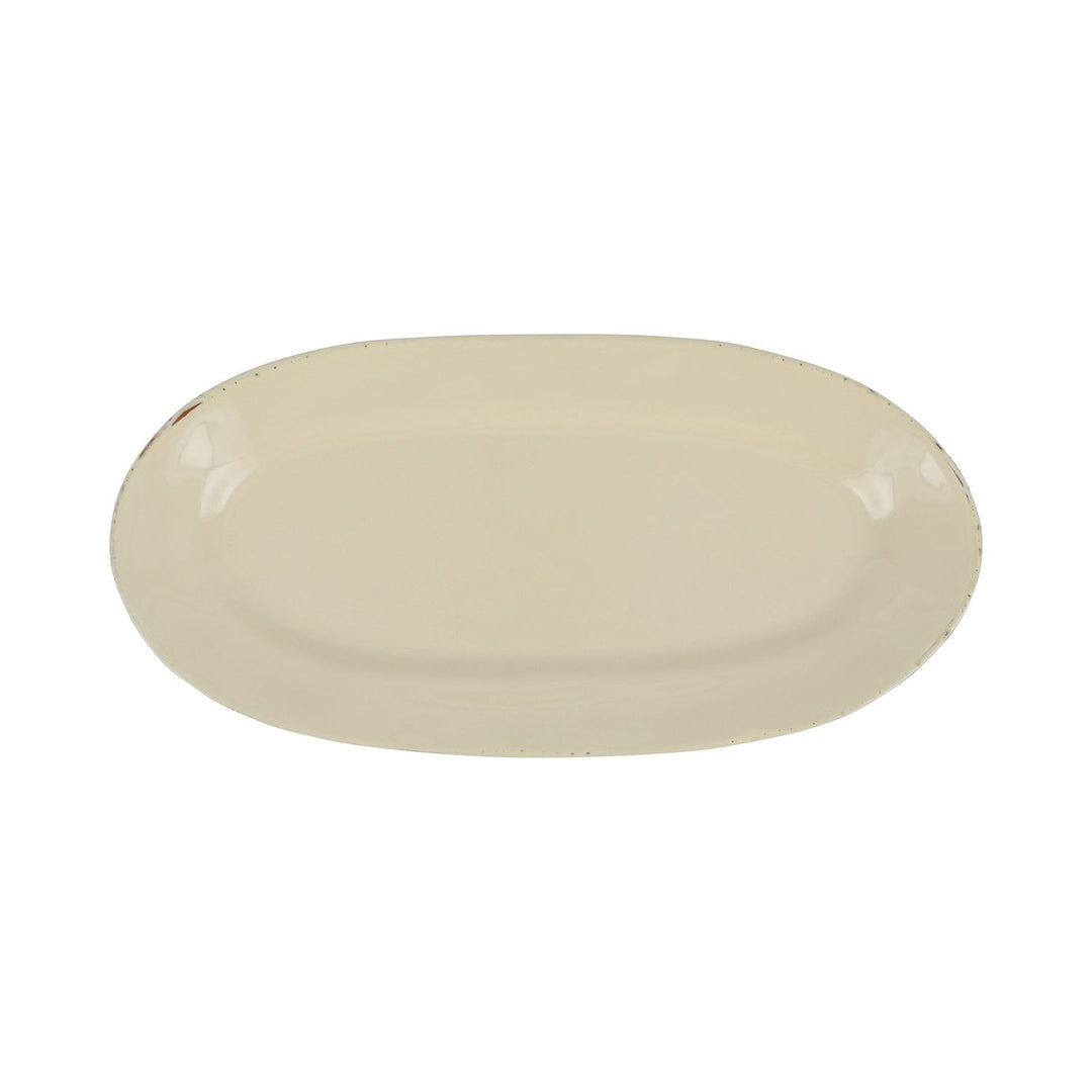 Cucina Fresca Oval Platter - Crema