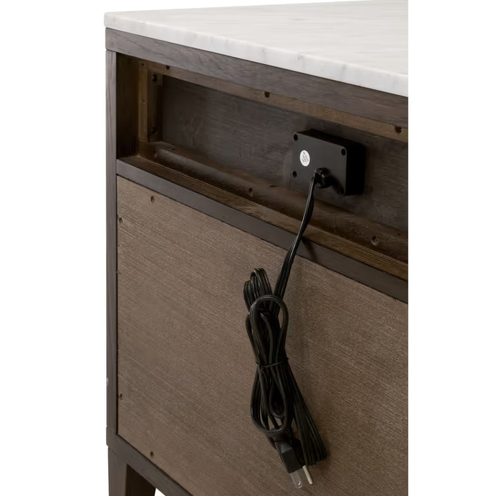 Cambria 2-Drawer Nightstand