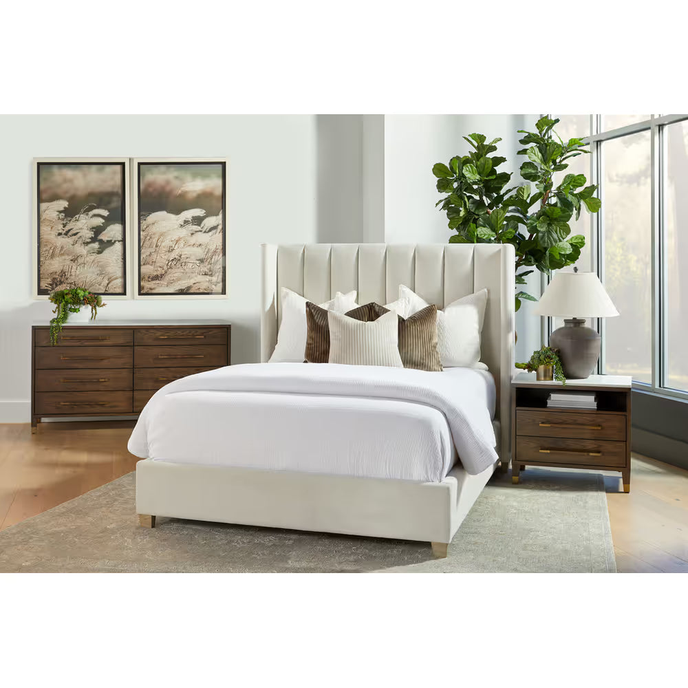 Cambria 2-Drawer Nightstand
