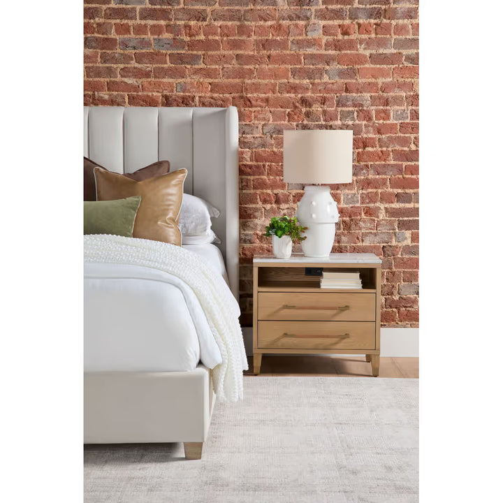 Cambria 2-Drawer Nightstand