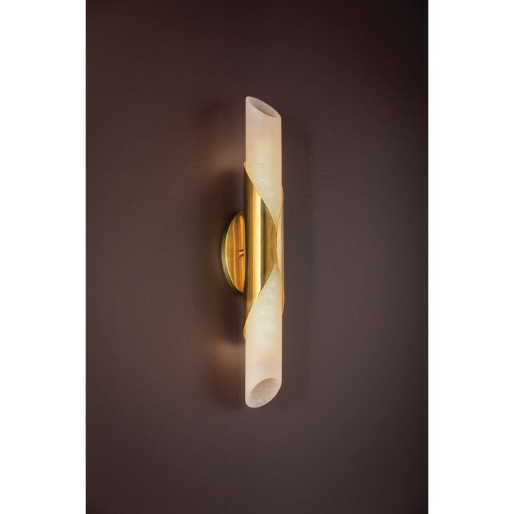 Camilla Wall Sconce - Vintage Polished Brass 2 Lights