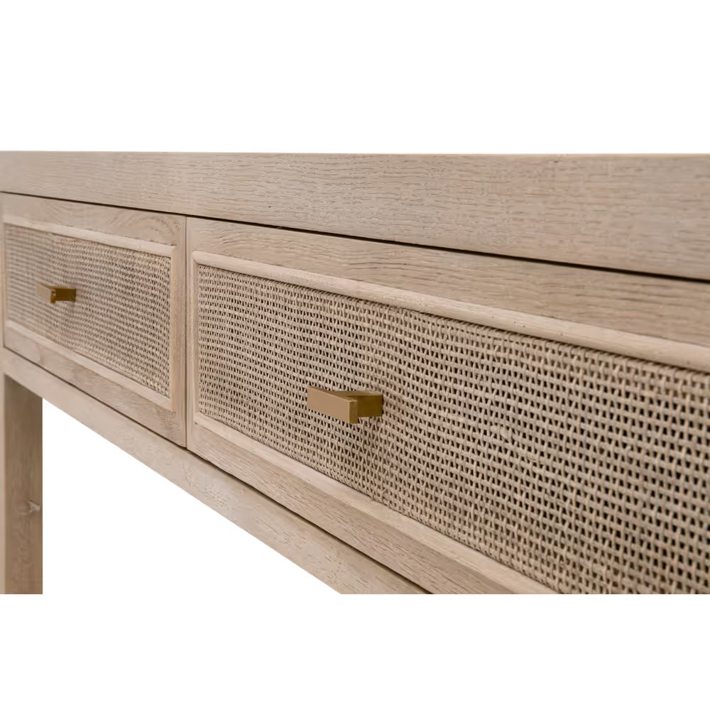 Cane 2-Drawer Entry Console