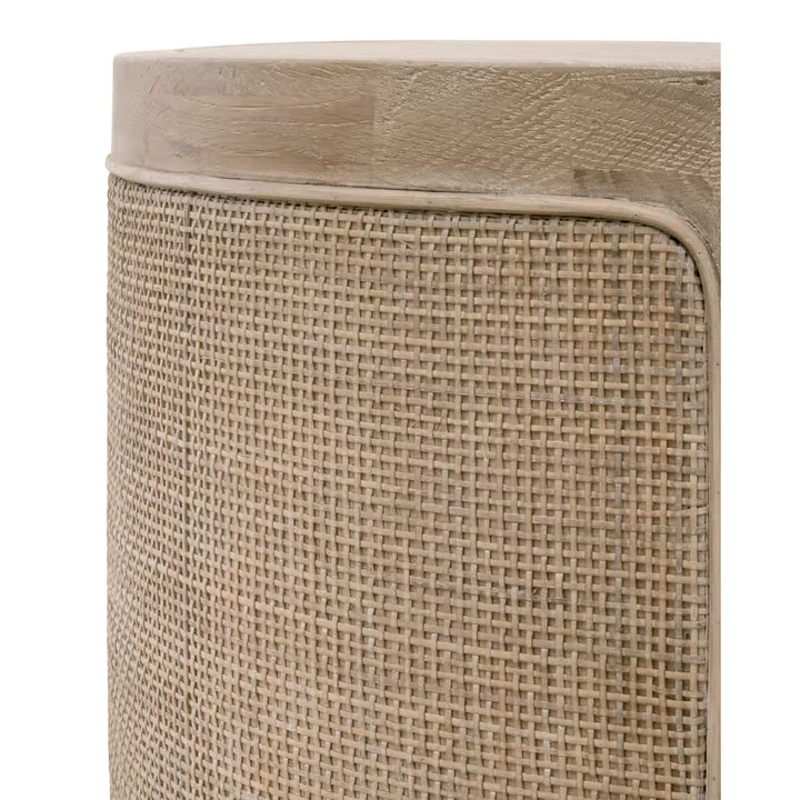 Cane End Table