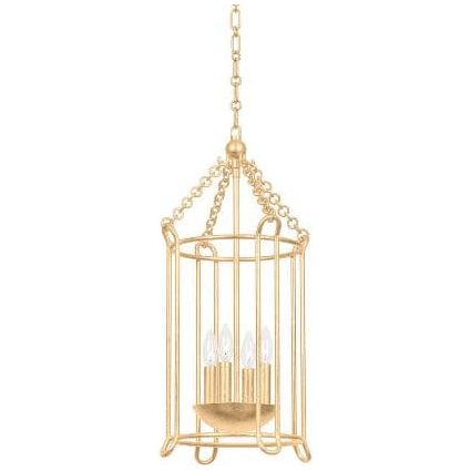 Lassen Lantern-Troy Lighting-TROY-F4614-VGL-Outdoor Post LanternsVintage Gold Leaf-4 Light-2-France and Son