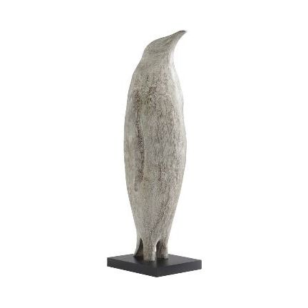 Penguin Sculpt | Grey-Cyan Design-CYAN-11637-Decorative ObjectsLarge-8-France and Son