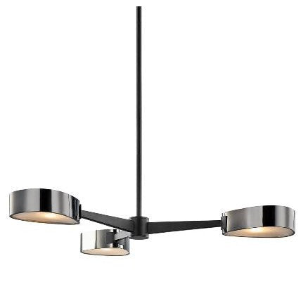 Allisio Chandelier-Troy Lighting-TROY-F7333-Chandeliers3 Lights-Textured Black-7-France and Son