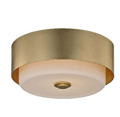 Allure 1Lt Ceiling Flush-Troy Lighting-TROY-C5661-GL-Flush MountsGold-Round Shape-4-France and Son