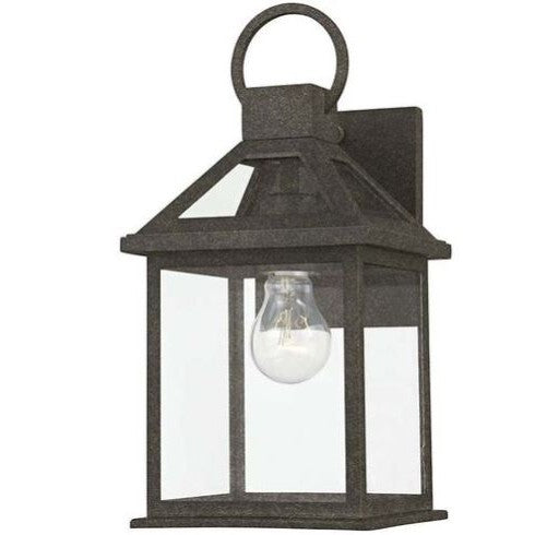 Sanders Wall Sconce-Troy Lighting-TROY-B2743-FRN-2-Outdoor Wall Sconces1 Light-French Iron-1-France and Son