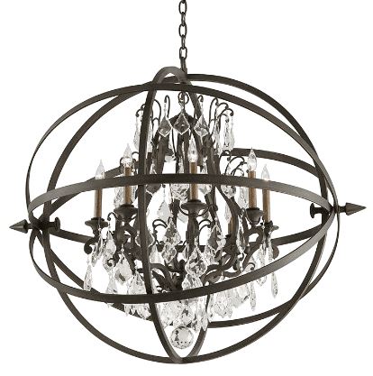 Byron Chandelier Medium Vintage Bronze-Troy Lighting-TROY-F2998-Chandeliers8 Light / Extra Large-4-France and Son