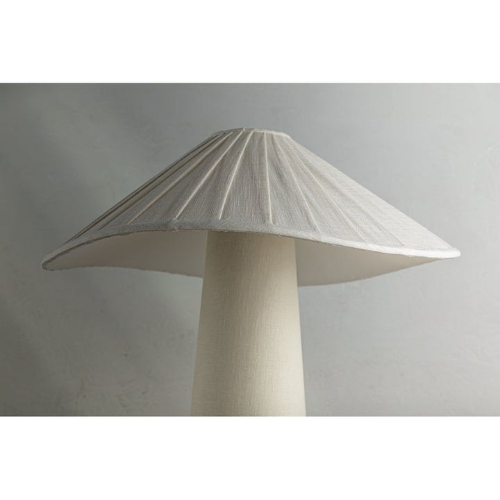 Chanterelle Table Lamp - Patina Brass
