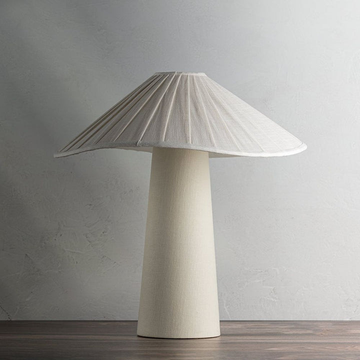 Chanterelle Table Lamp - Patina Brass