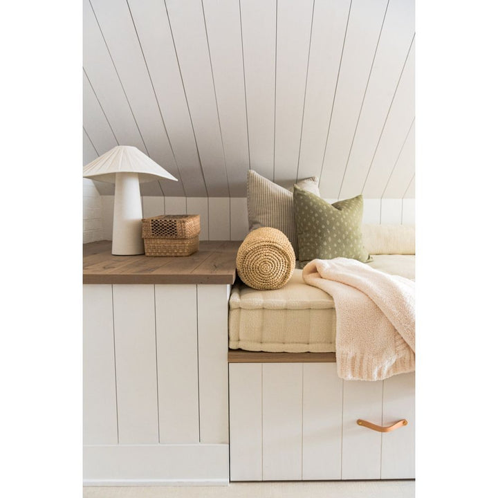 Chanterelle Table Lamp - Patina Brass