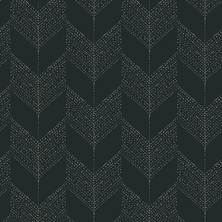 Additional view of Chevron Wallpaper, featuring matte finish, wallpaper, paper, and continuous wall-covering pattern.