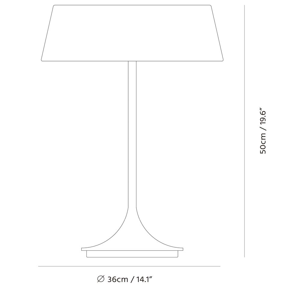 Table Lamps China Table Lamp  - Black - Steel