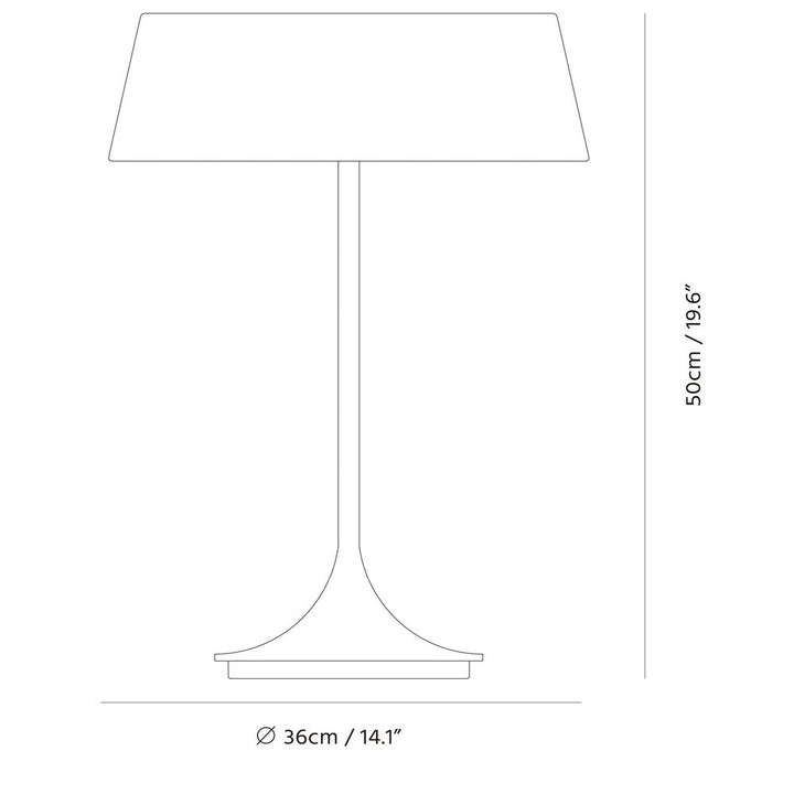 Table Lamps China Table Lamp  - Black - Steel