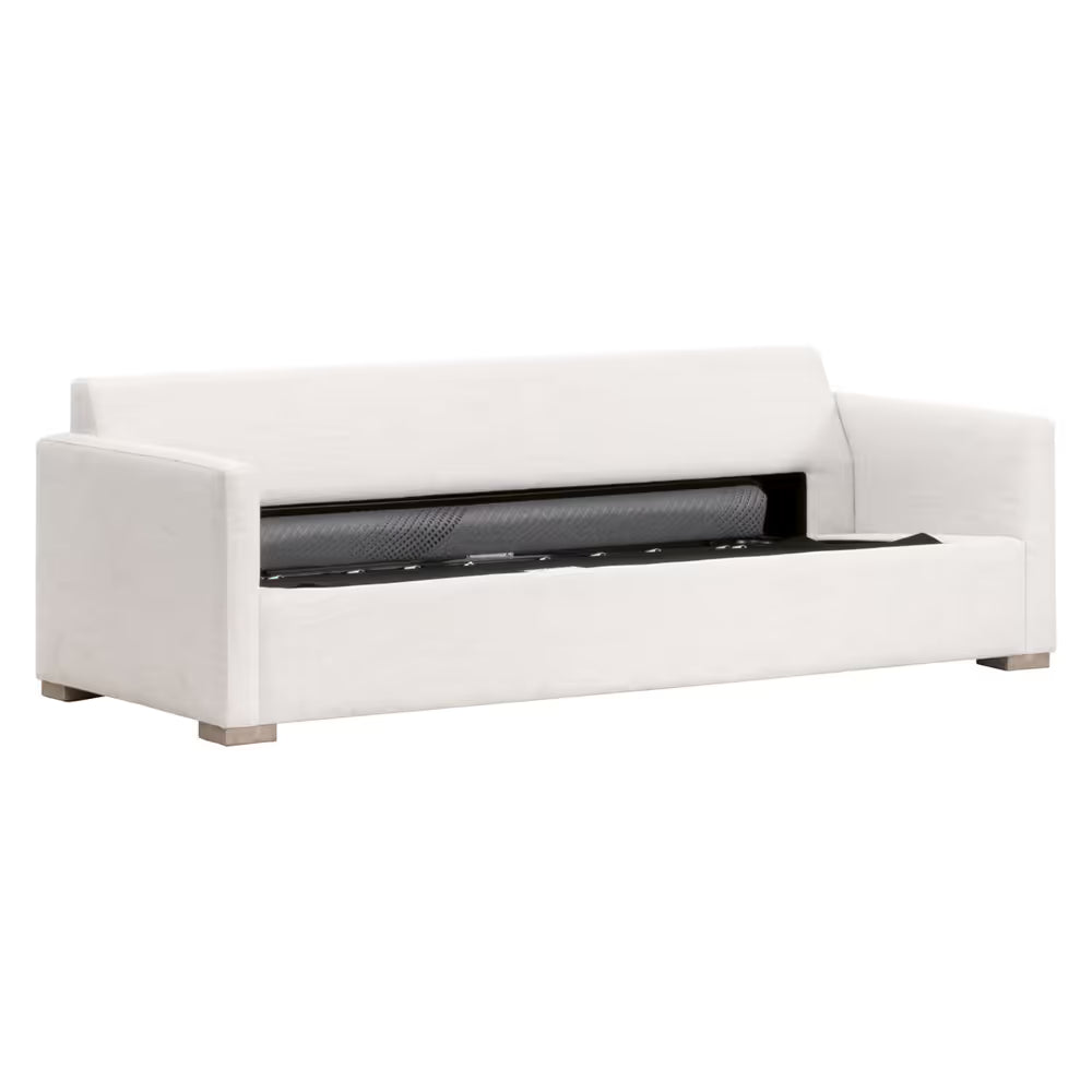 Clara 86" Slim Arm Queen Sleeper Sofa
