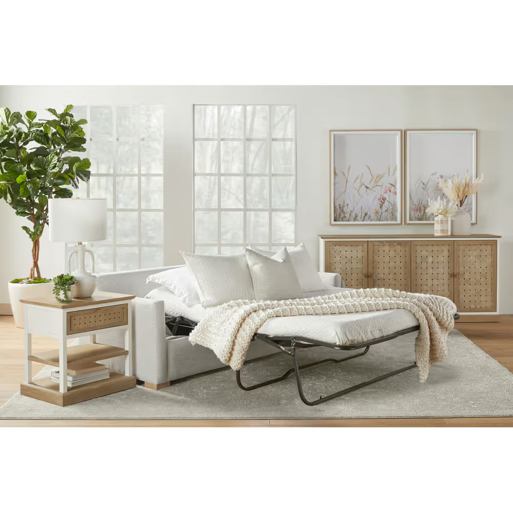 Clara 86" Slim Arm Queen Sleeper Sofa