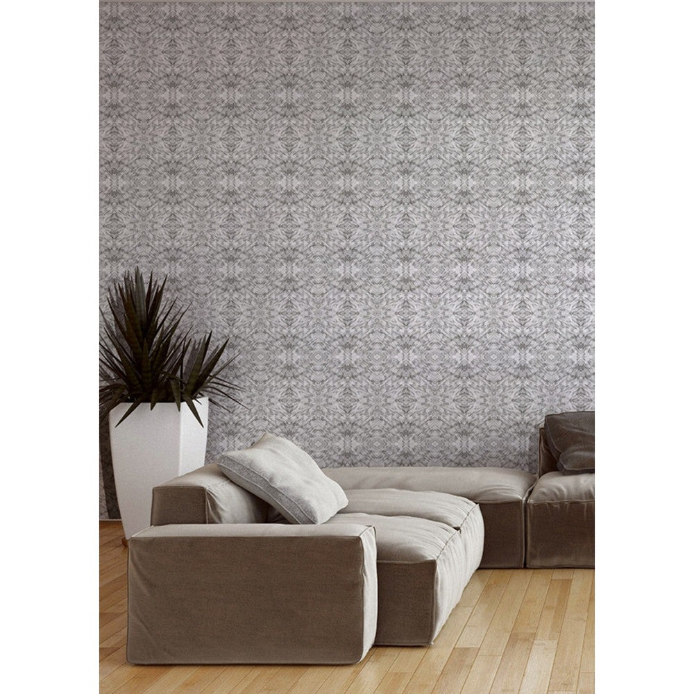 Clarity Wallpaper-Mitchell Black-MITCHB-WCAB423-PM-10-Wall DecorPatterns-Premium Matte Paper-2-France and Son