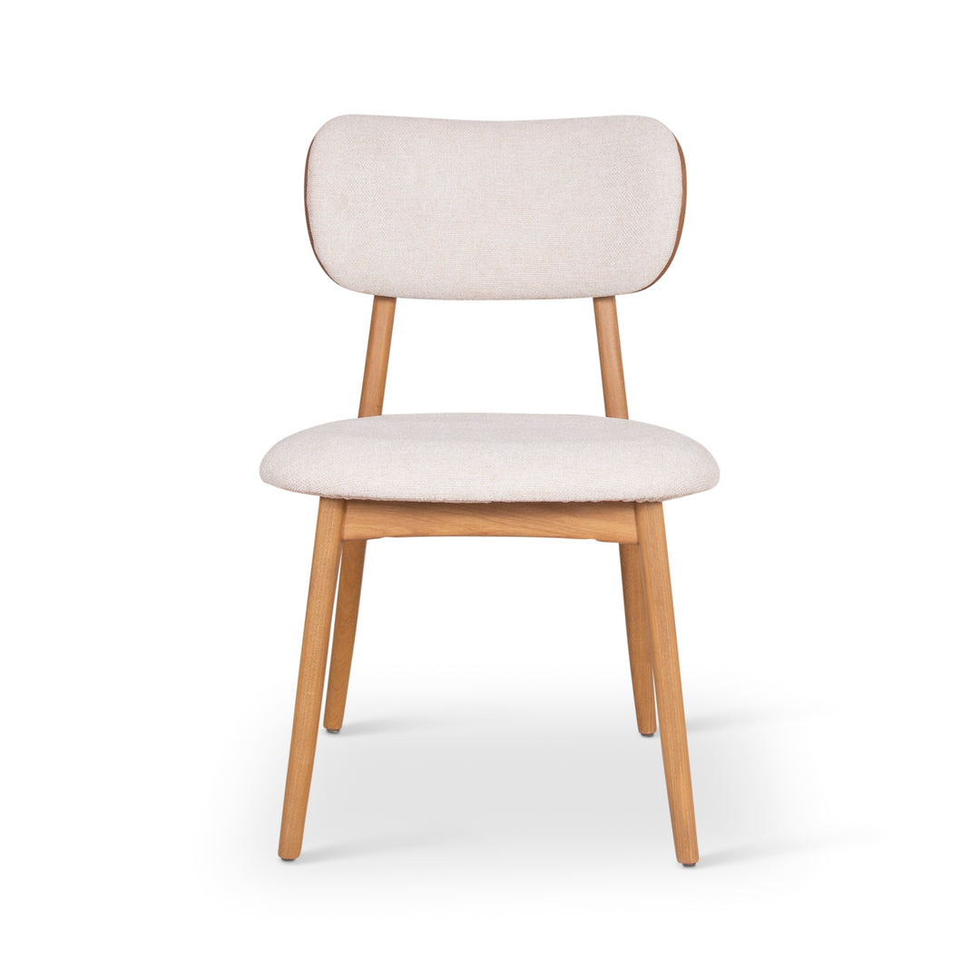 Claudia Dining Chair - Damasco, Harvest Natural