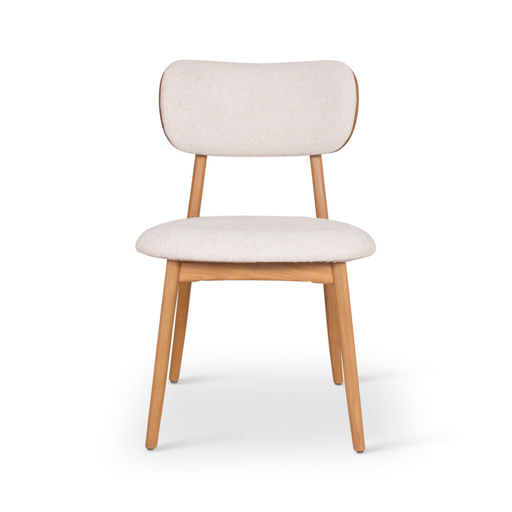 Claudia Dining Chair - Damasco, Harvest Natural