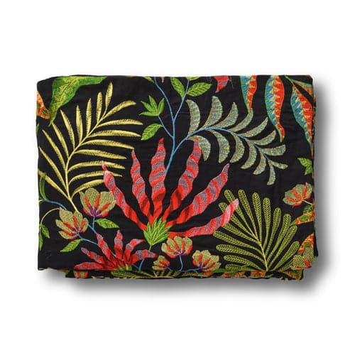 Cloud Forest Duvet-Ann Gish-ANNGISH-DVCFK-BLK-BeddingBlack-1-France and Son