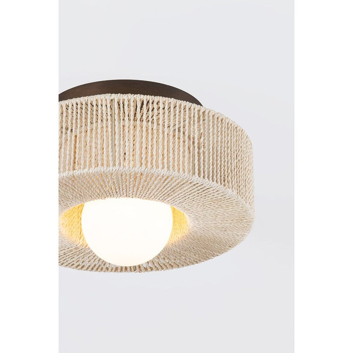 Flush Mounts Coleman Flush Mount - Bronze Leaf