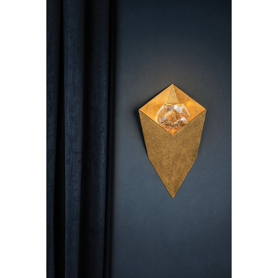 Conch Wall Sconce - Vintage Gold Leaf