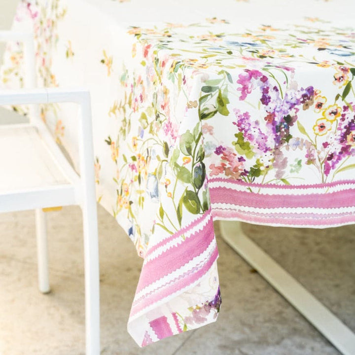 Gardenia Tablecloth-Mode Living-MODE-VA110070-PK-Decor-4-France and Son