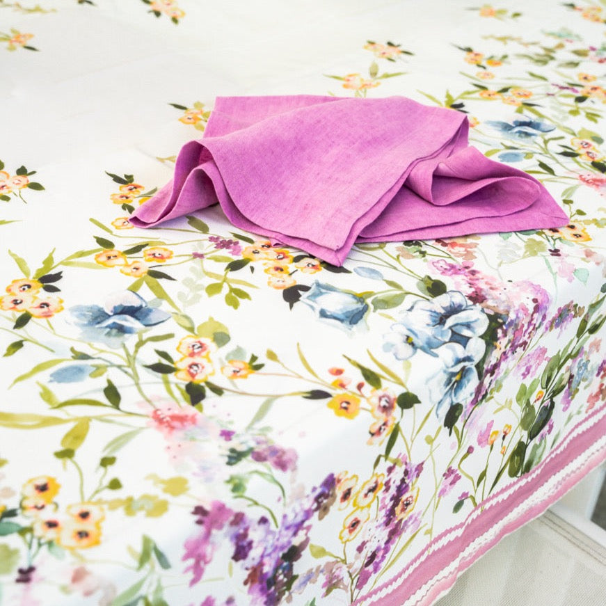 Gardenia Tablecloth-Mode Living-MODE-VA110070-PK-Decor-2-France and Son