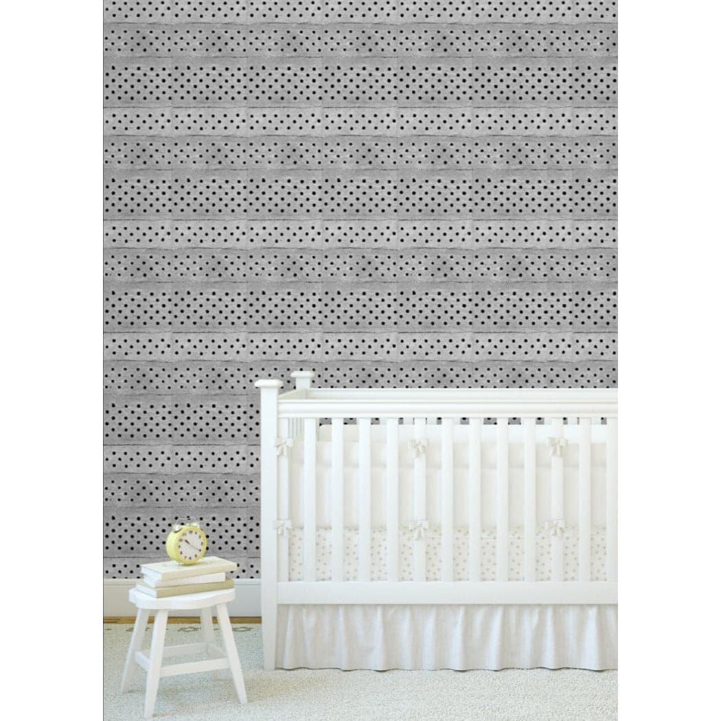 Stitched Wallpaper-Mitchell Black-MITCHB-WCLP607-1-PM-10-Wall DecorPatterns Jet Black-Premium Matte Paper-2-France and Son