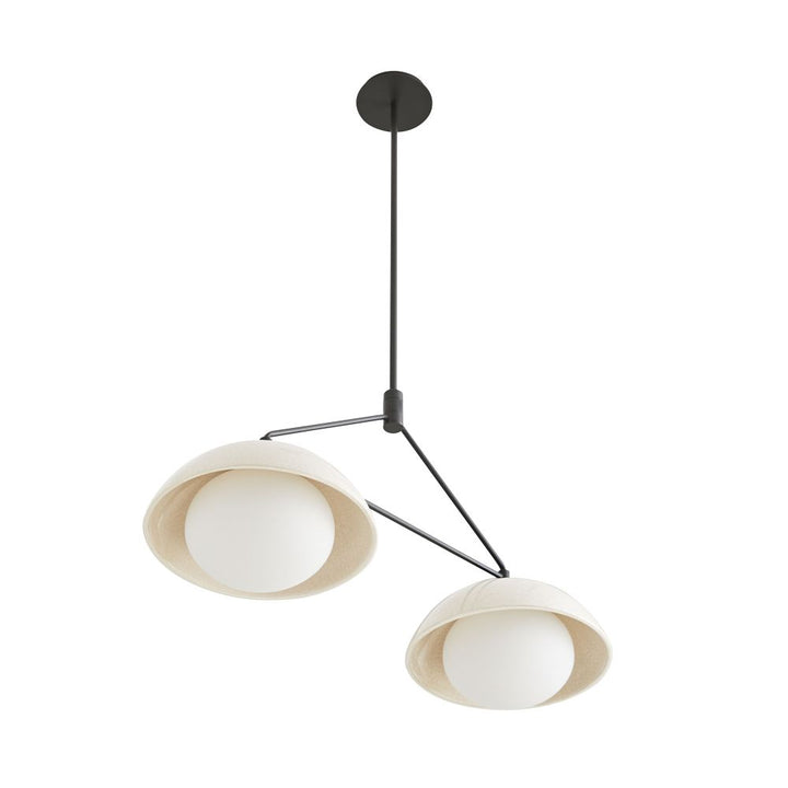 Solenne Linear Pendant - Black