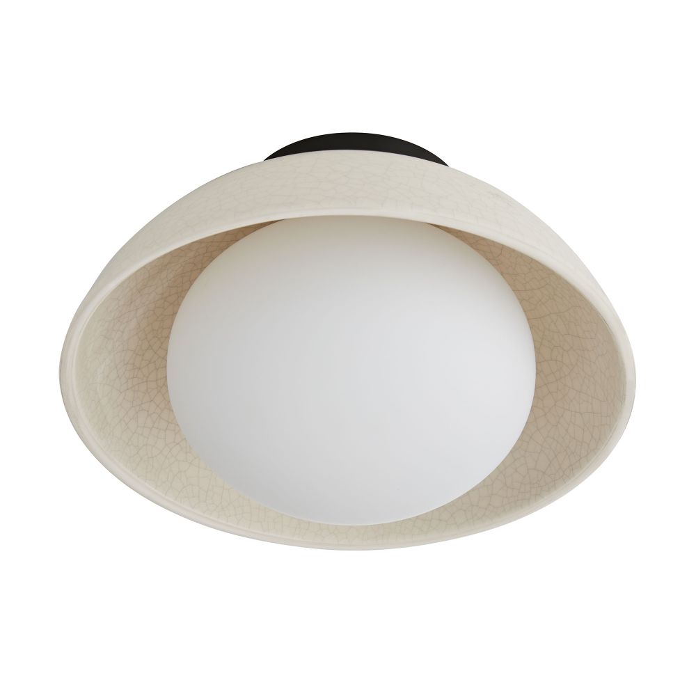 Flush Mounts Solenne Small Flush Mount - Black