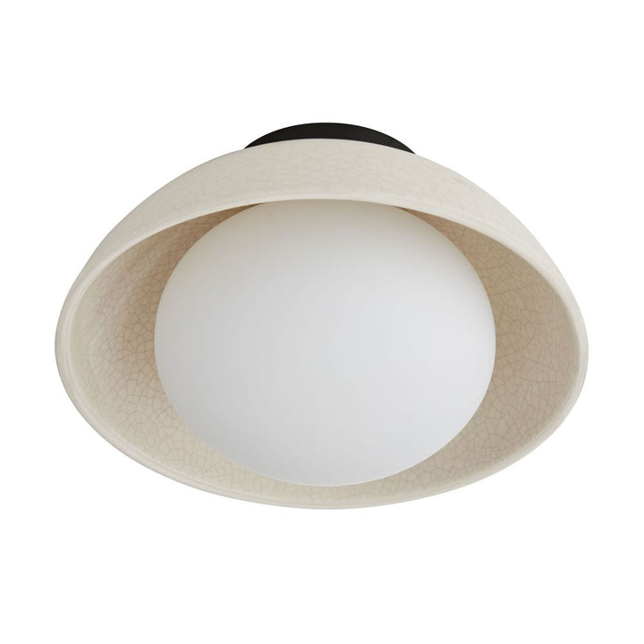 Flush Mounts Solenne Small Flush Mount - Black
