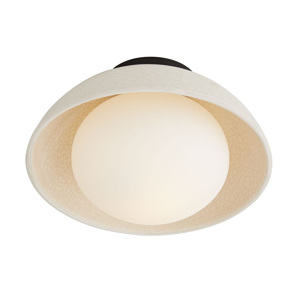 Flush Mounts Solenne Small Flush Mount - Black