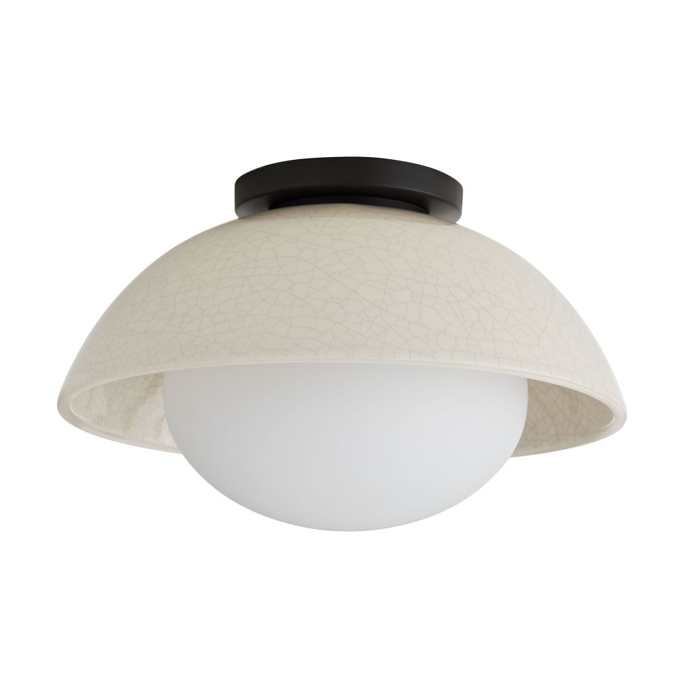 Flush Mounts Solenne Small Flush Mount - Black