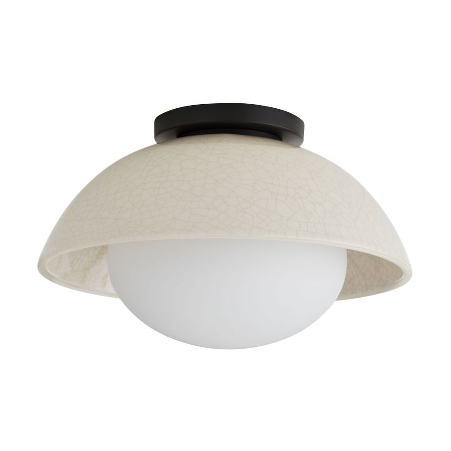 Flush Mounts Solenne Small Flush Mount - Black