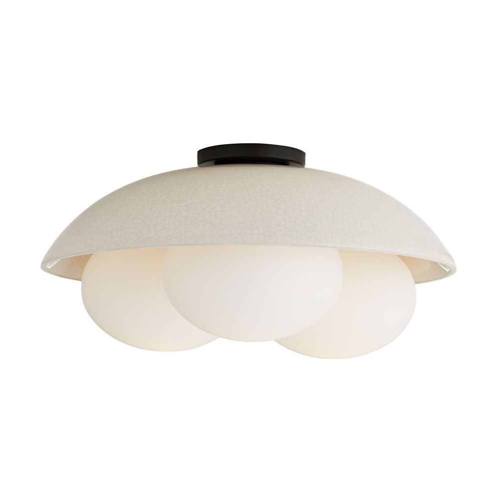 Flush Mounts Solenne Large Flush Mount - Black
